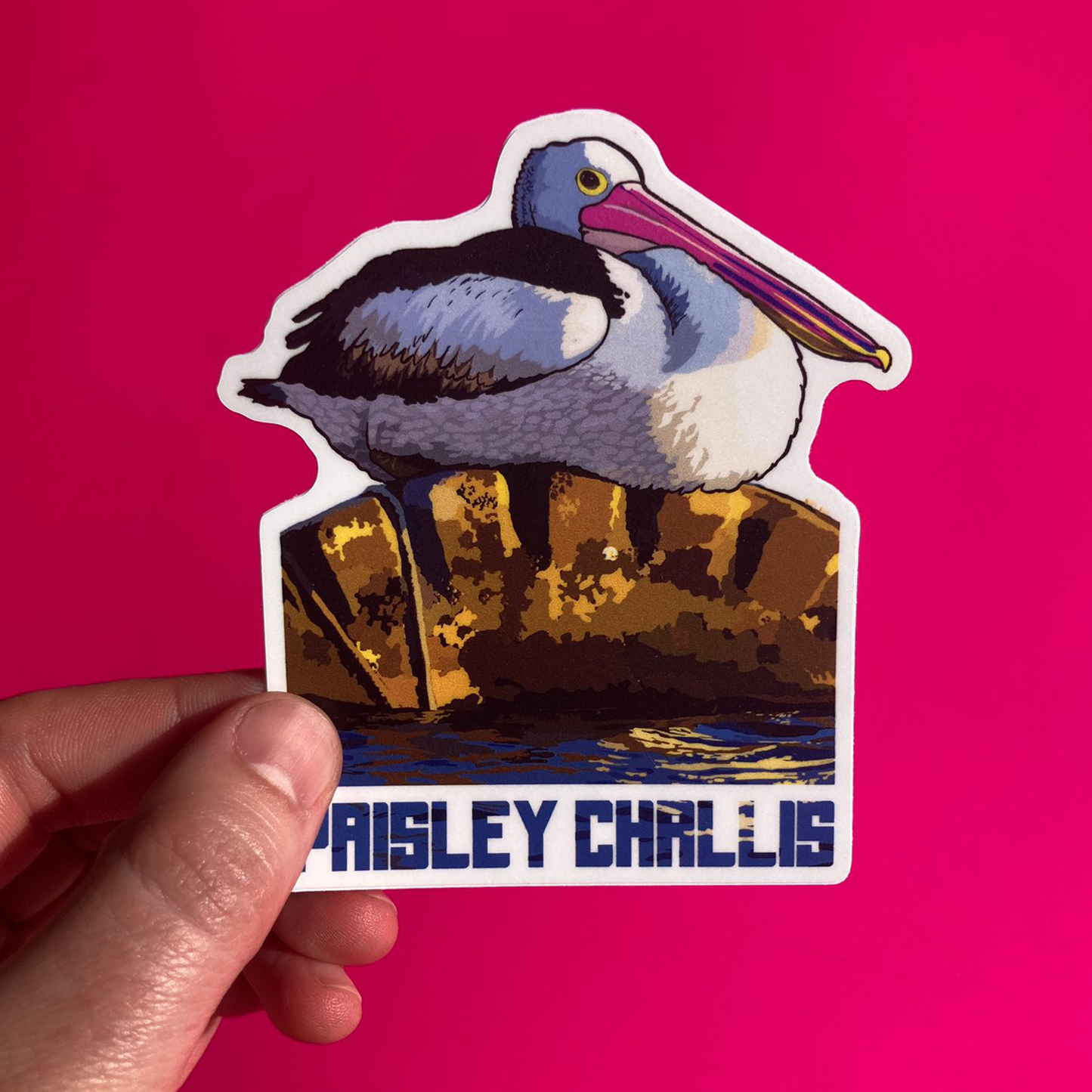 Paisley Challis sticker